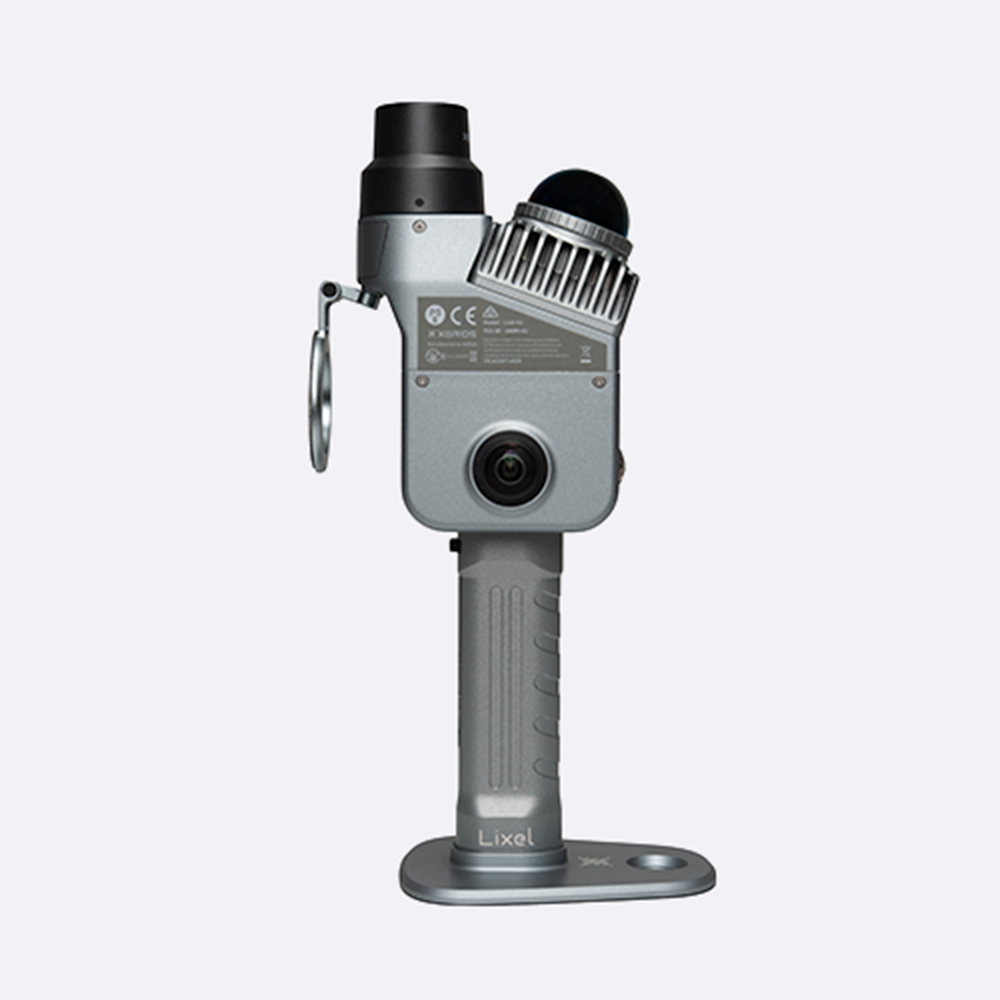 XGRIDS K2 håndscanner fra venstre side